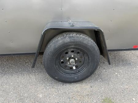Used 2025 Look Trailers 6x10- black out package- 6in taller Cargo / Enclosed Trailer