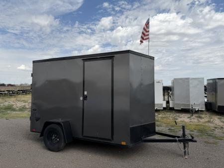 Used 2025 Look Trailers 6x10- black out package- 6in taller Cargo / Enclosed Trailer