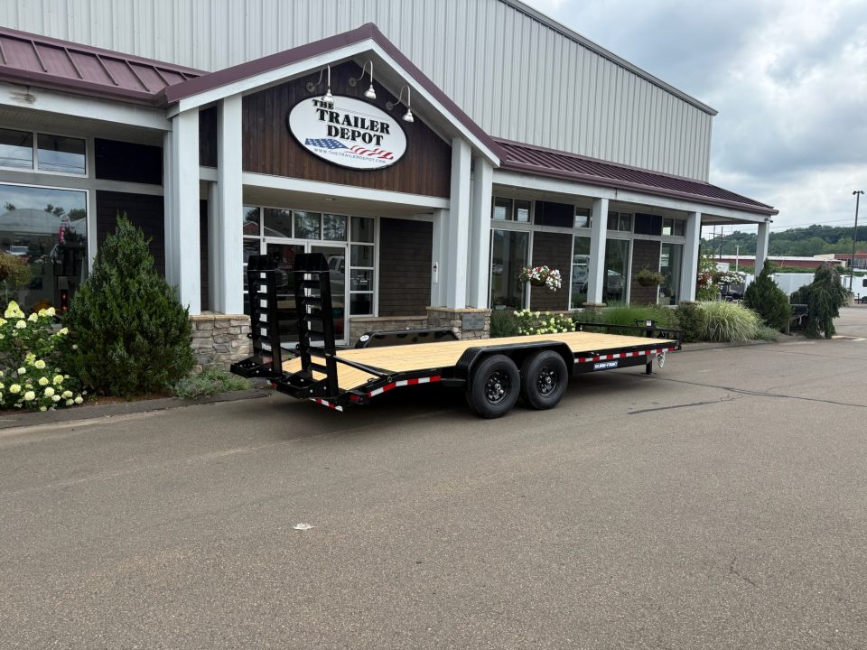 New Sure-Trac 7' x 20' Equipment Trailer 14K