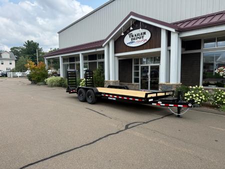New Sure-Trac 7' x 20' Equipment Trailer 14K
