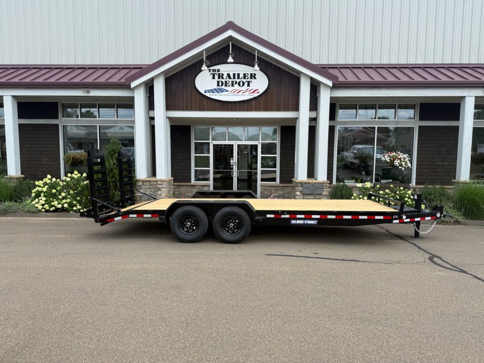 New Sure-Trac 7' x 20' Equipment Trailer 14K