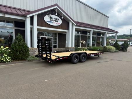 New Sure-Trac 7' x 20' Equipment Trailer 14K