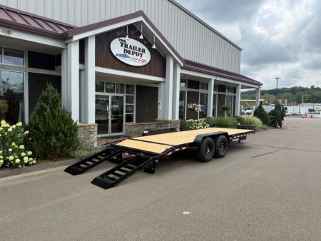 New Sure-Trac 7' x 20' Equipment Trailer 14K