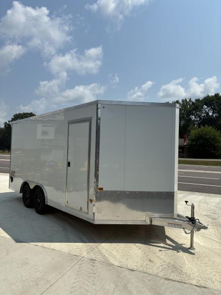 New 2027 ALCOM Stealth 8.5x16 All Aluminum Enclosed Cargo Trailer