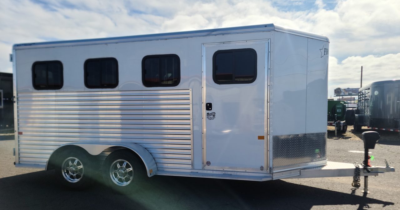 Used 2023 Frontier Trailers 3H Horse Trailer