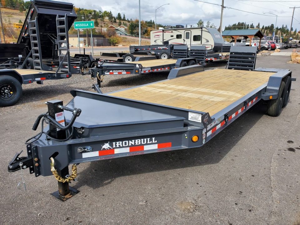 New 2027 Iron Bull 83x22 14k Equipment Trailer