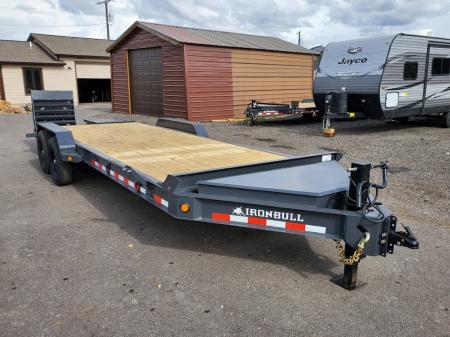 New 2027 Iron Bull 83x22 14k Equipment Trailer