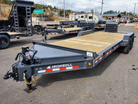 New 2027 Iron Bull 83x22 14k Equipment Trailer