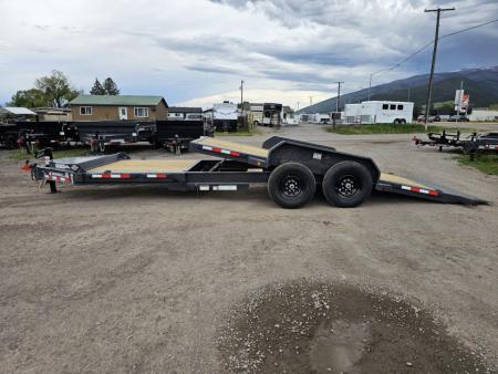 New 2027 Iron Bull 83"x22' 14k Tilt Deck Trailer