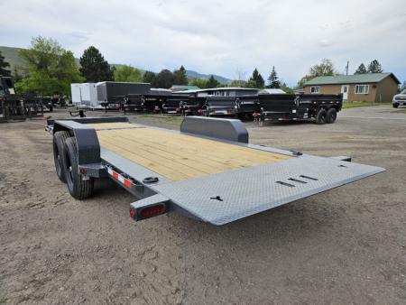 New 2027 Iron Bull 83"x22' 14k Tilt Deck Trailer