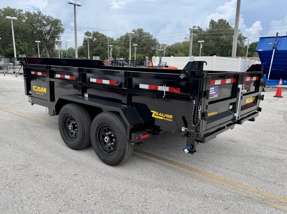 New 2027 Cam Superline 7x14 15.4K Beast Dual Telescopic Dump Trailer