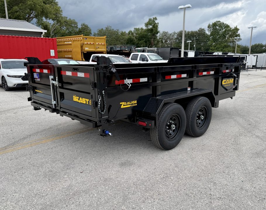 New 2027 Cam Superline 7x14 15.4K Beast Dual Telescopic Dump Trailer
