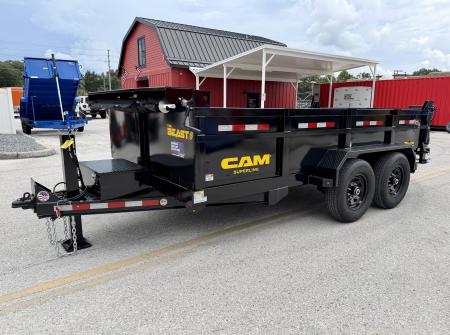New 2027 Cam Superline 7x14 15.4K Beast Dual Telescopic Dump Trailer