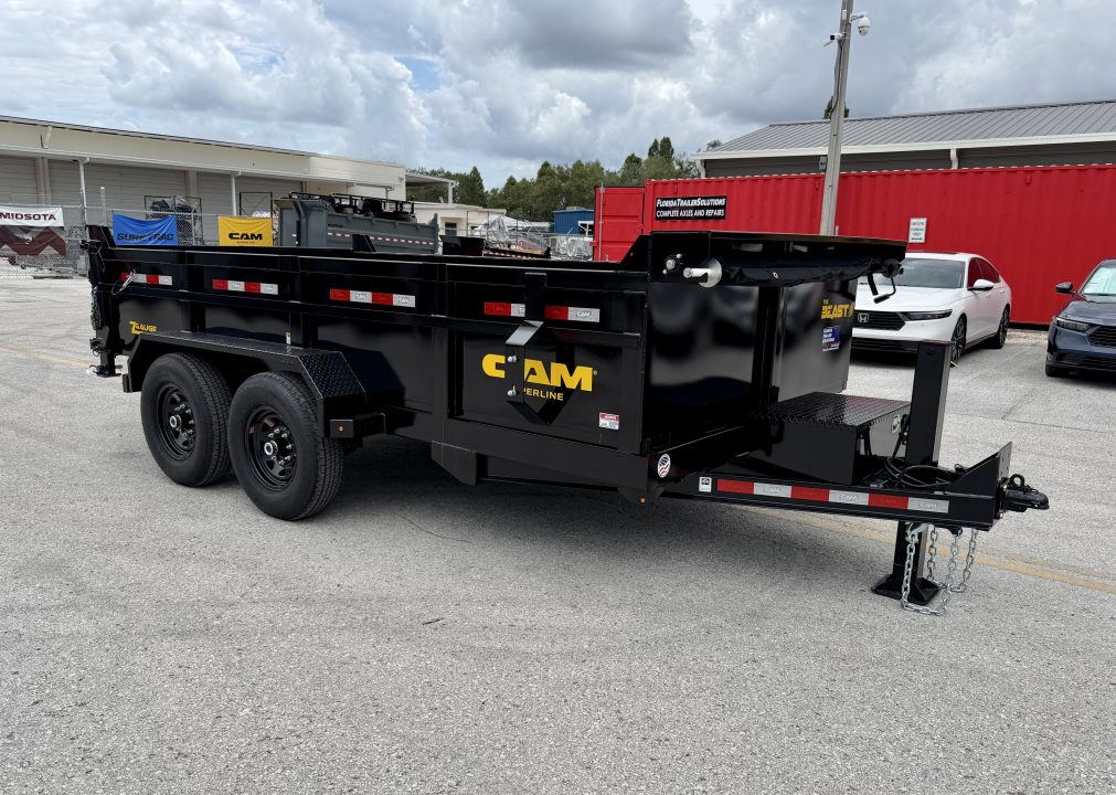 New 2027 Cam Superline 7x14 15.4K Beast Dual Telescopic Dump Trailer