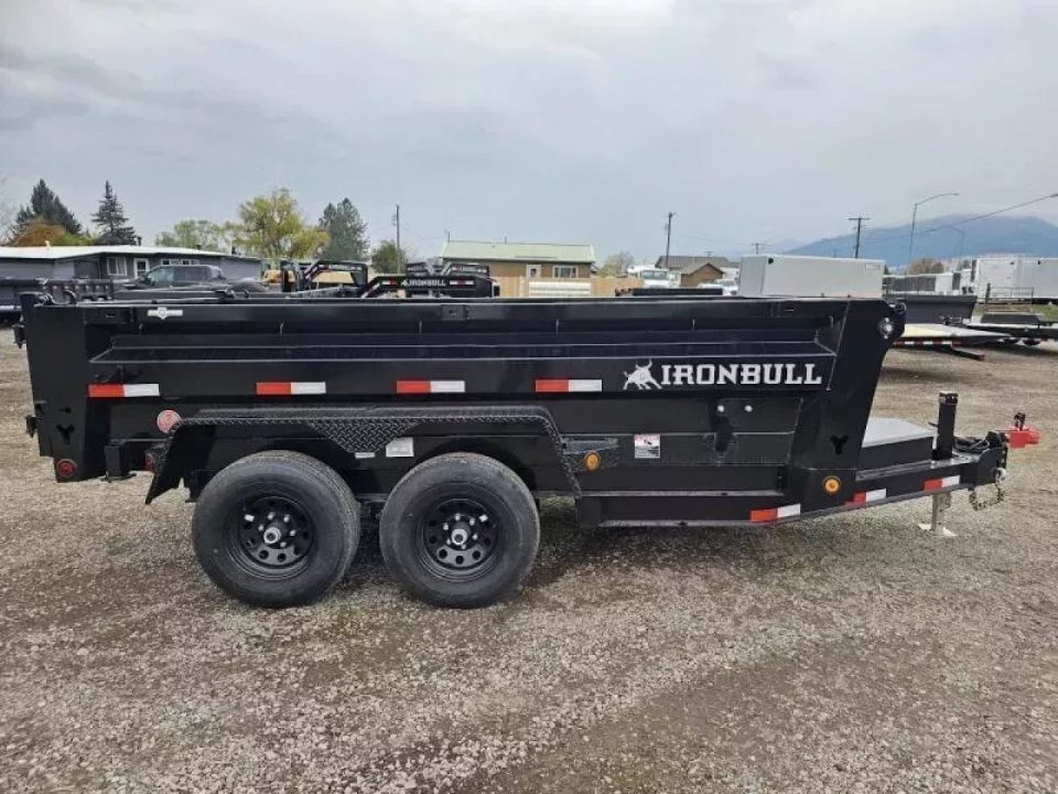 New 2027 Iron Bull 6'x12' 10k Dump Trailer