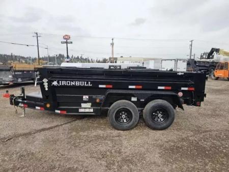 New 2027 Iron Bull 6'x12' 10k Dump Trailer