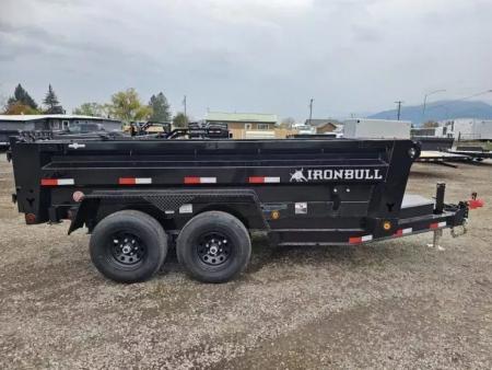 New 2027 Iron Bull 6'x12' 10k Dump Trailer