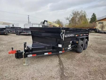 New 2027 Iron Bull 6'x12' 10k Dump Trailer