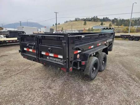 New 2027 Iron Bull 6'x12' 10k Dump Trailer