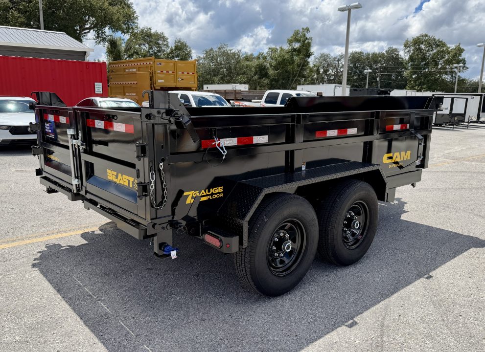 New 2027 Cam Superline 7x12 13.2K Beast Dual Telescopic Dump Trailer
