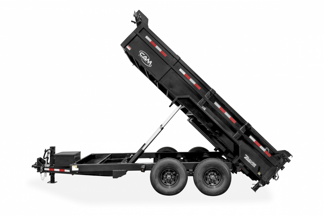 New 2027 Cam Superline 7x12 13.2K Beast Dual Telescopic Dump Trailer