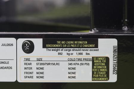 New 2026 6X12 Triple Crown Utility Trailer
