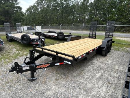 New 2026 Down 2 Earth Trailers 82X20 Equipment Trailer, with 7K Axles & #10,750 lbs Payload