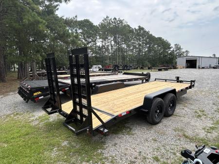 New 2026 Down 2 Earth Trailers 82X20 Equipment Trailer, with 7K Axles & #10,750 lbs Payload