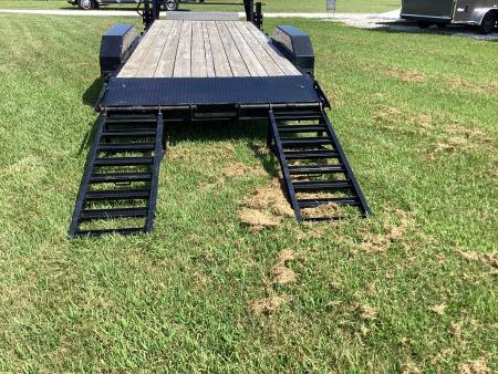 Used 2022 H&H Trailers 18+2 Gooseneck Equipment Trailer, 14 Ply Tires, 14K