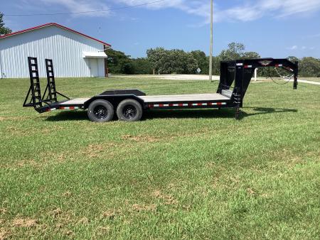 Used 2022 H&H Trailers 18+2 Gooseneck Equipment Trailer, 14 Ply Tires, 14K