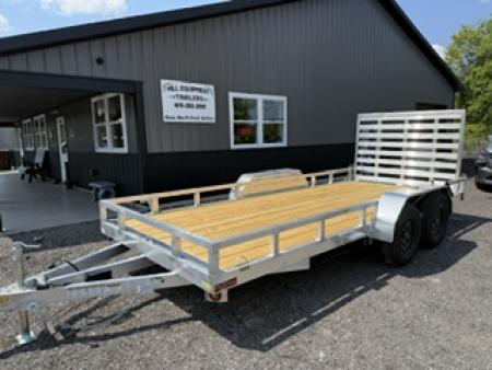 New 2027 Quality Steel and Aluminum 76  x 16' ALSLTA7K Utility Trailer