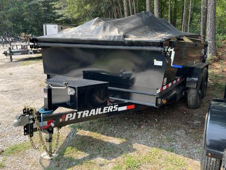 Used USED 2026 PJ TRAILERS QUEST SERIES 7X14 14K DUMP TRAILER ($990 DOWN ON RTO)