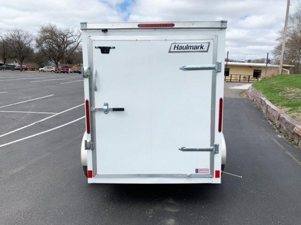 New 2026 Haulmark 5x8 Enclosed with Swing Door!