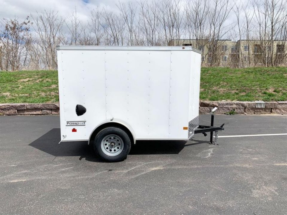 New 2026 Haulmark 5x8 Enclosed with Swing Door!