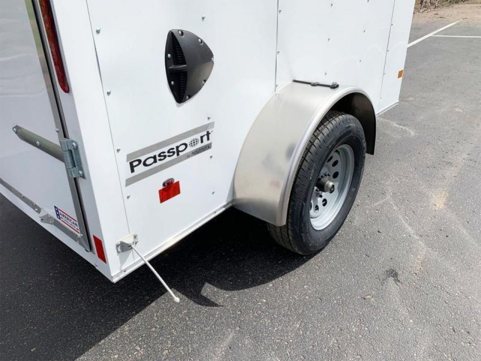 New 2026 Haulmark 5x8 Enclosed with Swing Door!