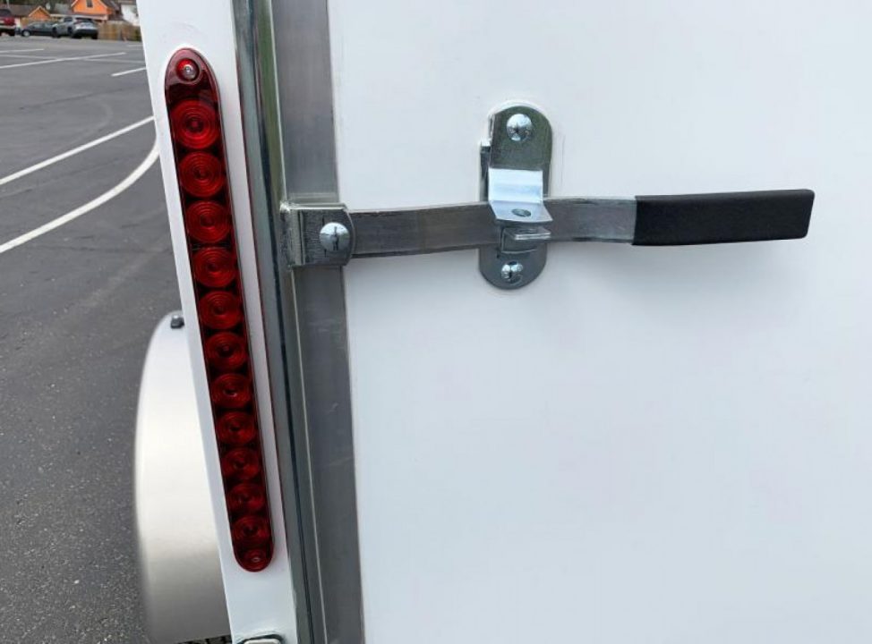 New 2026 Haulmark 5x8 Enclosed with Swing Door!