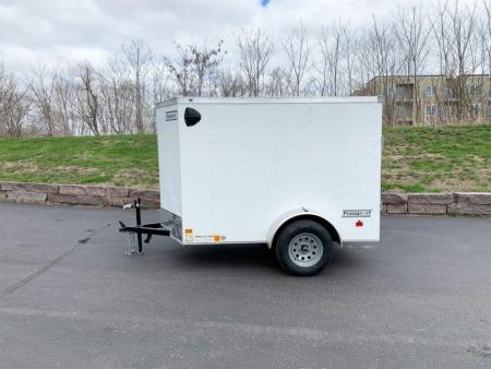 New 2026 Haulmark 5x8 Enclosed with Swing Door!