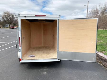 New 2026 Haulmark 5x8 Enclosed with Swing Door!