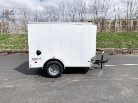 New 2026 Haulmark 5x8 Enclosed with Swing Door!