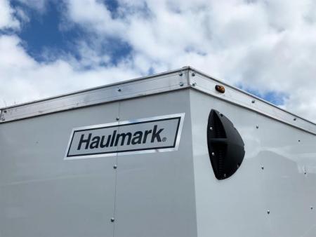 New 2026 Haulmark 5x8 Enclosed with Swing Door!