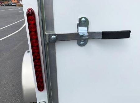 New 2026 Haulmark 5x8 Enclosed with Swing Door!