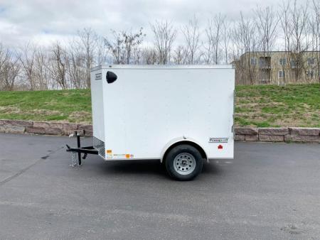 New 2026 Haulmark 5x8 Enclosed with Swing Door!