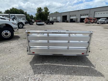 New 2027 H&H Trailers 78x12 Aluminum Low Side 3K Idler Utility Trailer