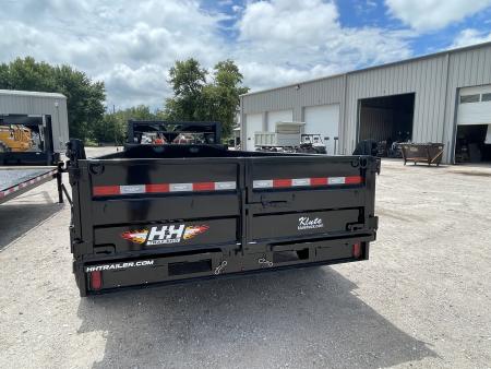 New 2027 H&H Trailers 83x16 Industrial Gooseneck 16K Dump Trailer