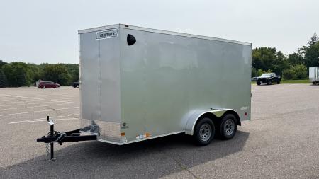 New Haulmark 7x14 Enclosed Trailer -- Ramp Door!