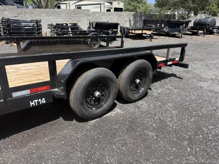 New 2026 Top Hat Trailers 83X18 HH 14K Equipment Trailer