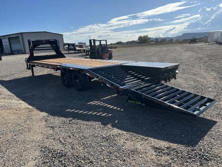 New 2026 Load Trail 102"x25' 14k GVWR Gooseneck Equipment Trailer
