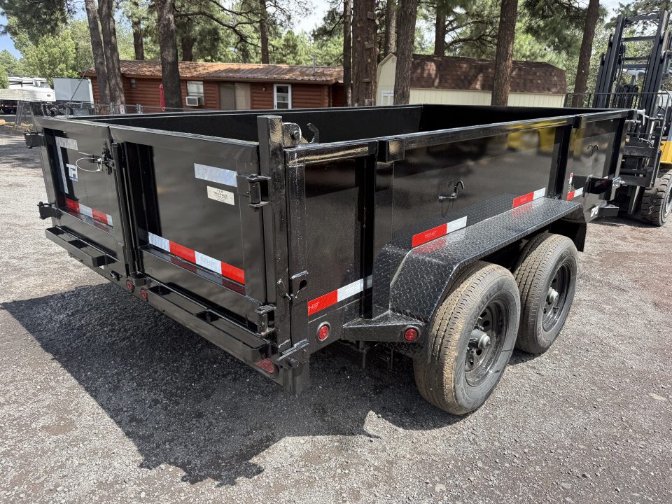 New 2026 Top Hat Trailers 12X77" DP10 Dump Trailer