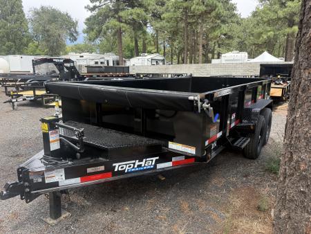 New 2026 Top Hat Trailers 12X77  DP10 Dump Trailer