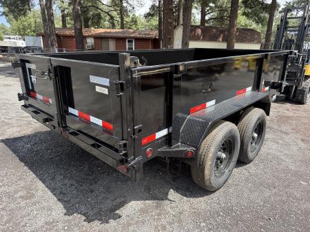 New 2026 Top Hat Trailers 12X77" DP10 Dump Trailer